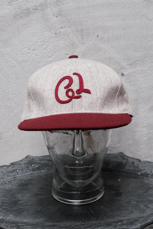 CALEE 6-Panel Wool Fitted Baseball Hat 全封式羊毛棒球帽日本製 白色 全新品