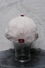 CALEE 6-Panel Wool Fitted Baseball Hat 全封式羊毛棒球帽日本製 白色 全新品