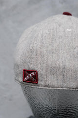 CALEE 6-Panel Wool Fitted Baseball Hat 全封式羊毛棒球帽日本製 白色 全新品