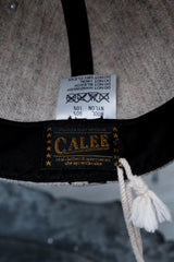 CALEE 6-Panel Wool Fitted Baseball Hat 全封式羊毛棒球帽日本製 白色 全新品