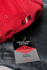 CUTRATE Japan Corduroy "D.I.Y" Baseball Cap 日本街頭品牌 復古文字粗條紋燈芯絨棒球帽 全新