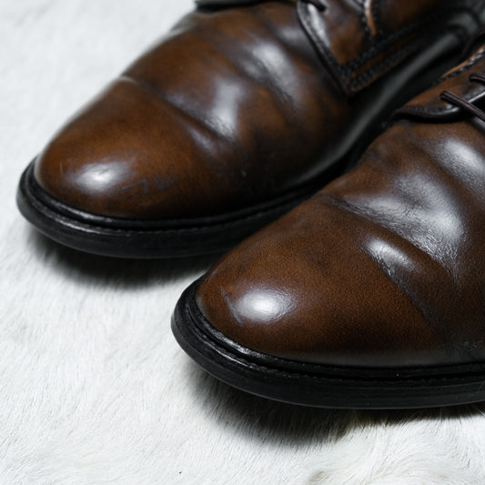 Regal Brown Leather Oxford Shoes 日本製鞋品牌 銅棕色皮革牛津鞋