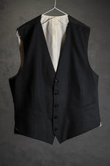1950's Vintage Wool Silk Gilet Vest Waistcoat (Product in Anemone Studio)