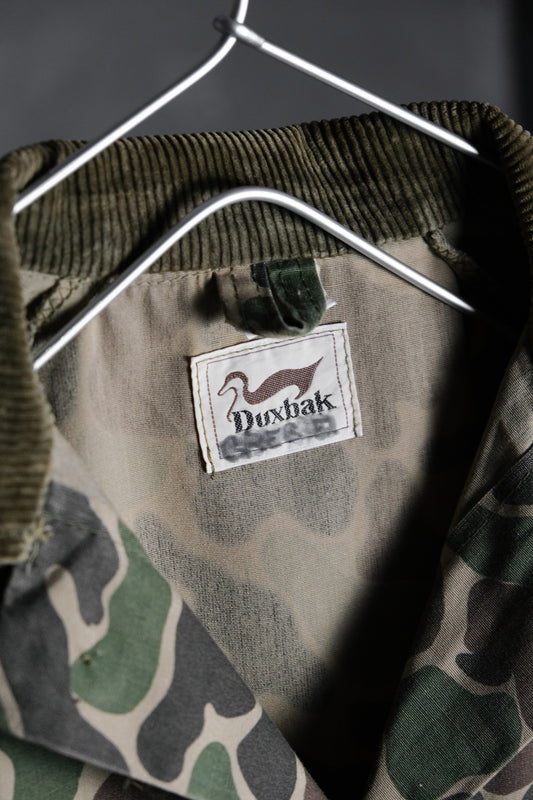 Duxbak Vintage Duck Camo Hunting Jacket 美國古著獵裝老牌 獵鴨迷彩狩獵外套