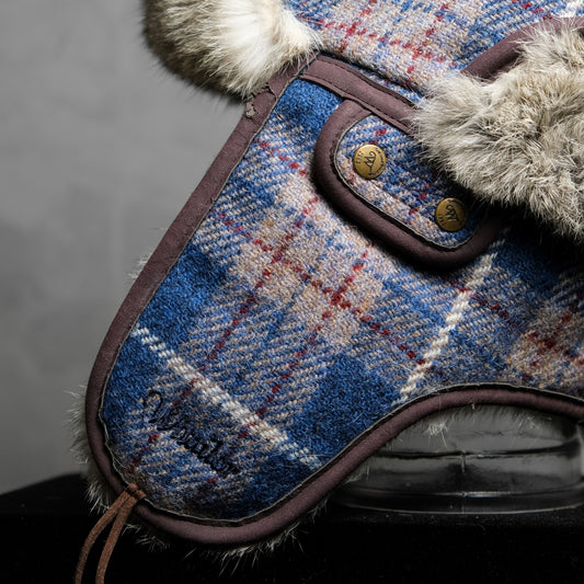 Harris Tweed x Witailor Tartan Trapper Hat