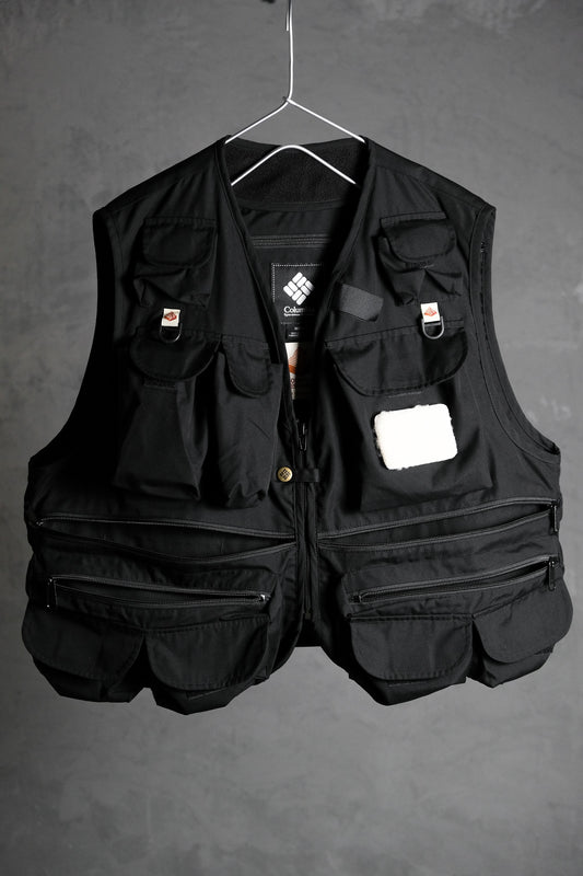 Mountain Research x Columbia Black Label Henrys Point Vest Two-Piece Multi-Pocket Fishing Vest Waterproof Cape