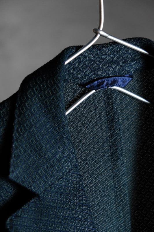 LBM 1911 Tailored Blazer Jacket Italian fashion men's clothing brand Turkish blue custom-made fabric suit jacket made in Italy