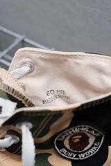 A Bathing Ape BAPE STA High Camo Canvas Sneakers 迷彩高筒帆布鞋