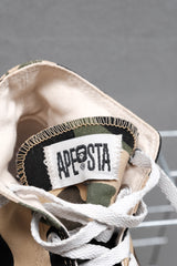 A Bathing Ape BAPE STA High Camo Canvas Sneakers 迷彩高筒帆布鞋