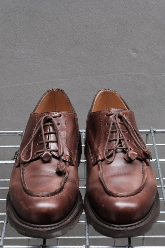 Paraboot CHAMBORD GRIFF II – Marron 棕色厚底德比皮鞋