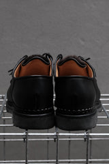 Paraboot MICHAEL MOUTON GRIFF NOIR 羊毛拼接黑色厚底鞋