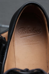 Paraboot MICHAEL MOUTON GRIFF NOIR 羊毛拼接黑色厚底鞋