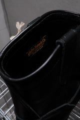 CALEE Leather Engineer Boots Black 黑色經典牛皮工程靴 Vibram 大底 日本製