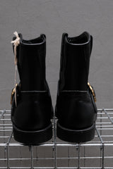 CALEE Leather Engineer Boots Black 黑色經典牛皮工程靴 Vibram 大底 日本製
