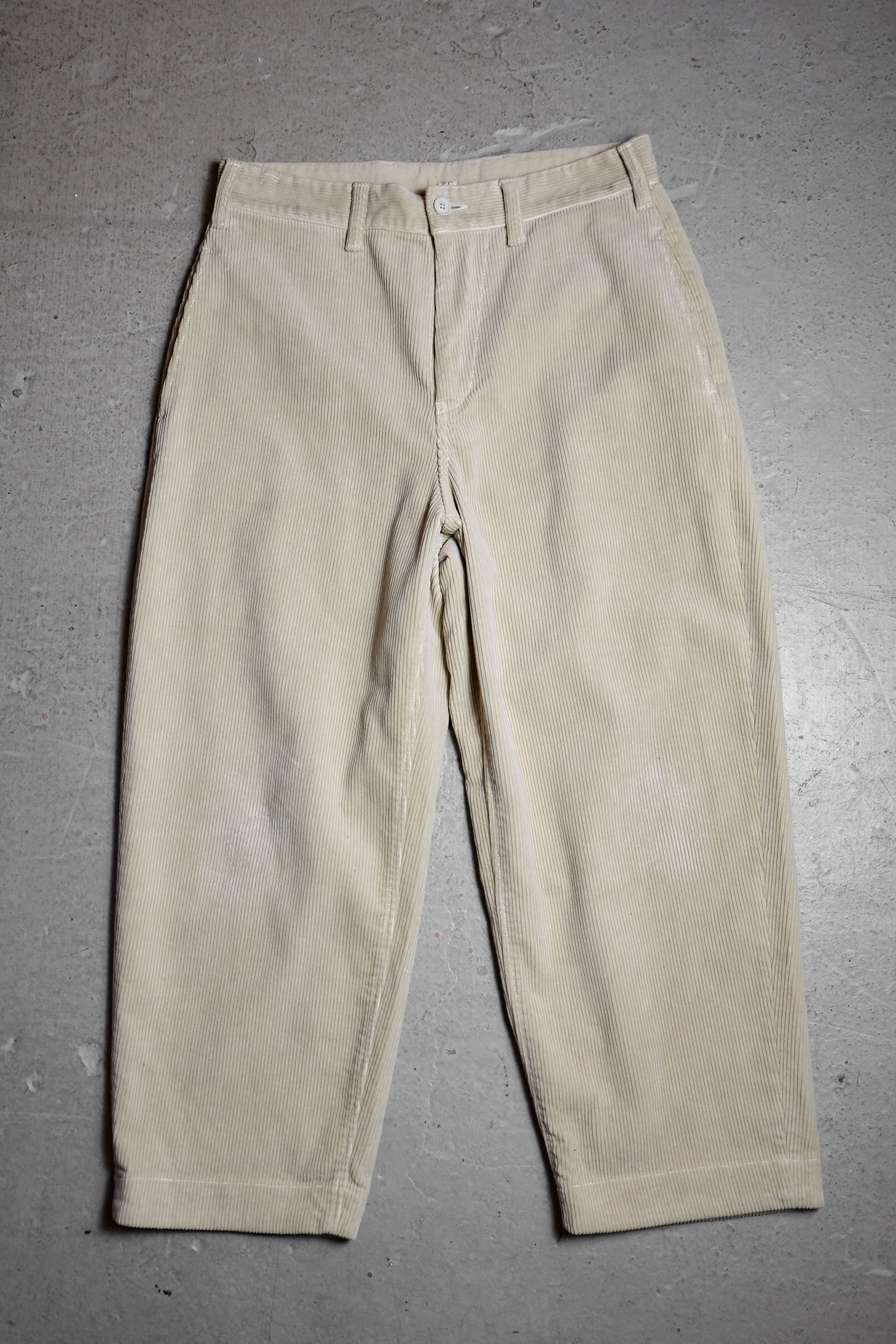 Porter Classic - CORDUROY PANTS - Off White