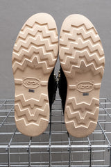 CALEE Studded Suede Leather Engineer Boots Black 黑色麂皮拼接牛皮鉚釘工程靴 Vibram底 日本製