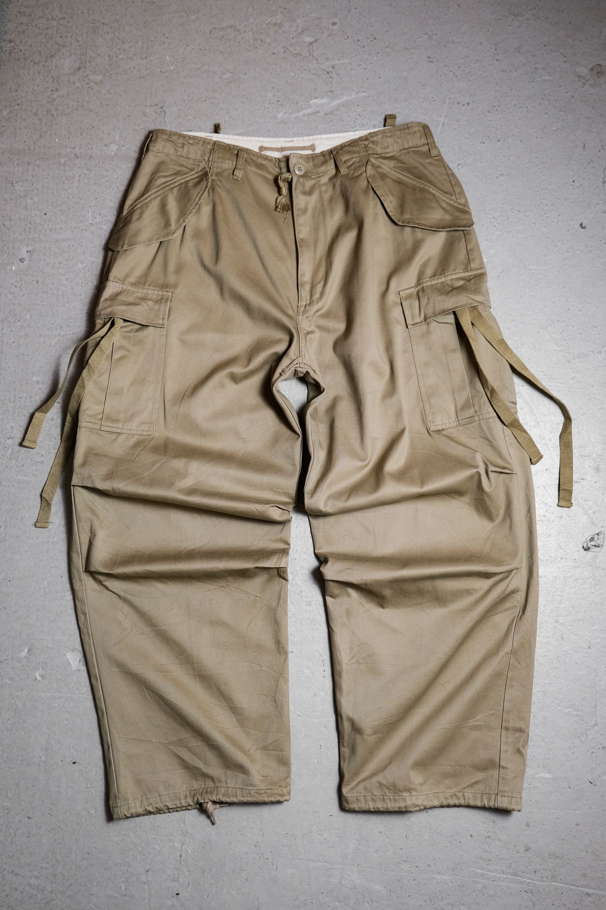 Japanese Retro US ARMY M-65 Field Trousers - Khaki 日本復刻美軍野戰軍褲