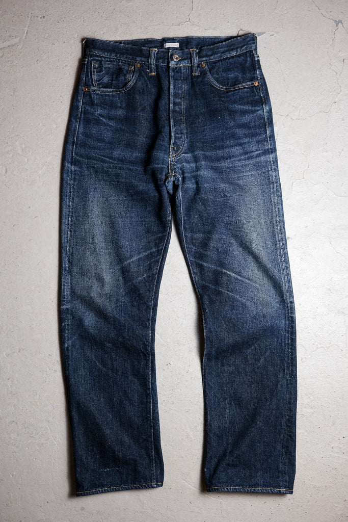 パンツ WAREHOUSE / duck digger selvedge denim Warehouse & Co. Denim Aging: A pair of well-loved Duck