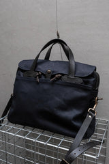 Filson Rugged Twill Original Briefcase 耐磨斜紋布 海軍藍公事包