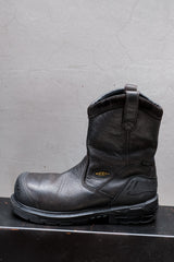 KEEN Utility Flatland Pull-On Waterproof Work Boots 鞋頭配置 KEEN.PROTECT 橡膠防護防刮罩與安全趾帽