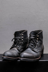 Red Wing 8114 Iron Ranger Black Leather Harness Boots紅翼 黑色 Harness 油皮工作靴 Nitrile Cork 軟木合成大底