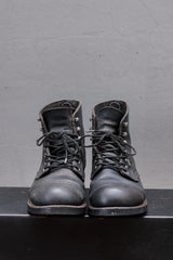 Red Wing 8114 Iron Ranger Black Leather Harness Boots紅翼 黑色 Harness 油皮工作靴 Nitrile Cork 軟木合成大底