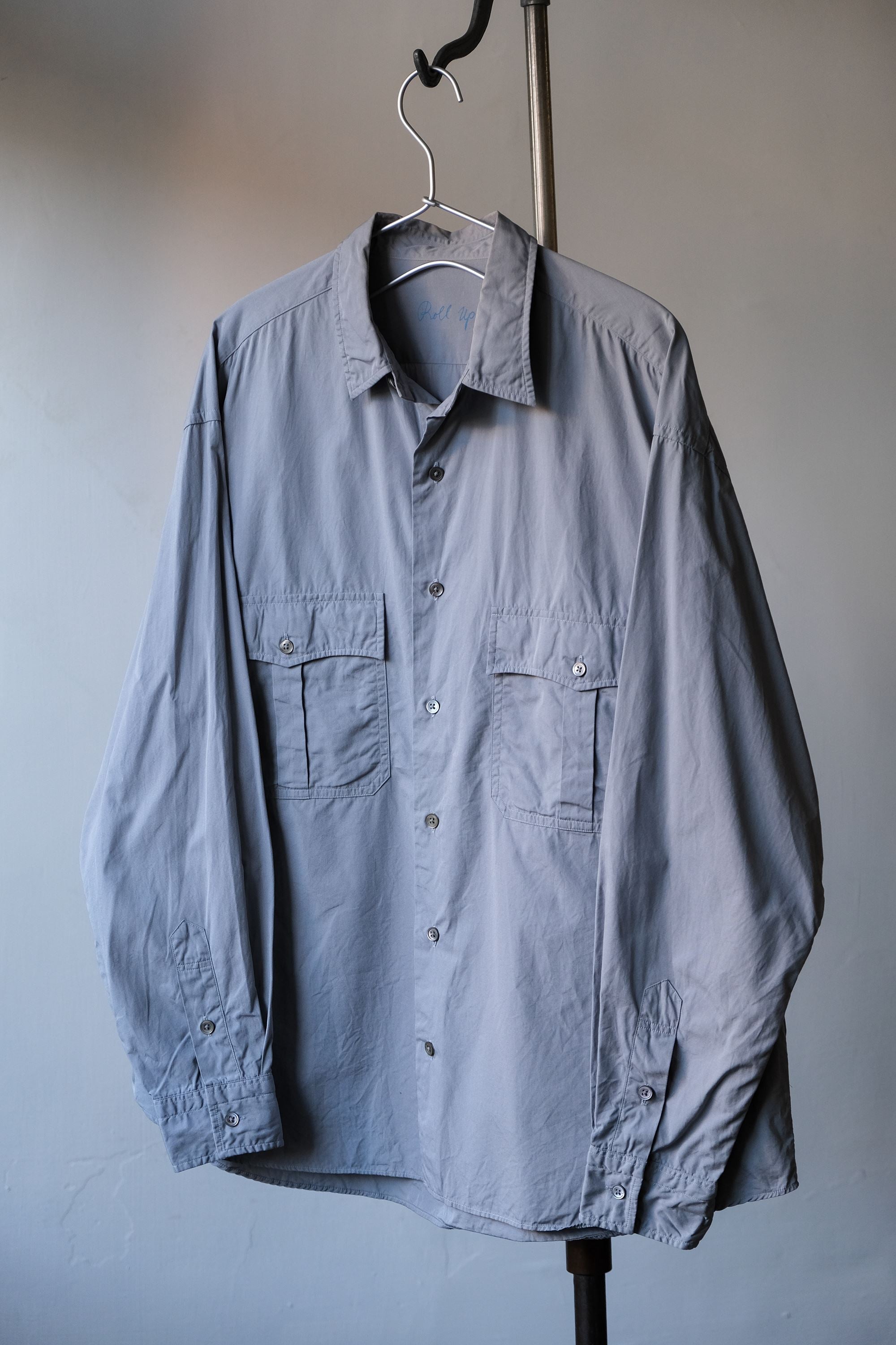 Porter Classic - ROLL UP SHIRT - LOCAL BLUE