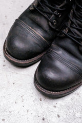 Red Wing 8114 Iron Ranger Black Leather Harness Boots紅翼 黑色 Harness 油皮工作靴 Nitrile Cork 軟木合成大底