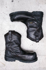 KEEN Utility Flatland Pull-On Waterproof Work Boots 鞋頭配置 KEEN.PROTECT 橡膠防護防刮罩與安全趾帽