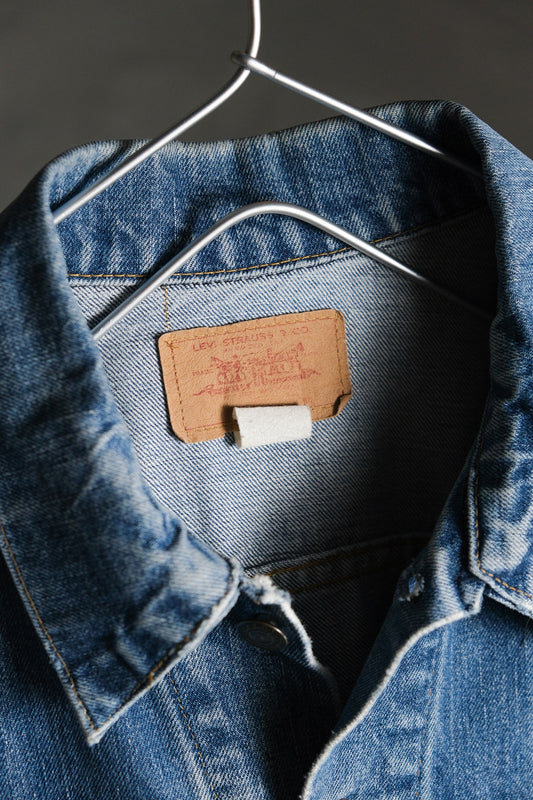 1970's Vintage Levi's 70505 Denim Jacket  李維斯古著丹寧外套 無下擺口袋版本 美國製