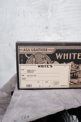 White's Boots Nomad "Black RO" Engineer Boots 美國百年工靴品牌 黑色反毛皮工程師靴 全新
