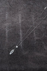 DKNY Logo Tag Adjustable Slider Necklace Logo 吊牌可調式項鍊