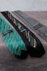 Vintage Designer Silk Tie (LANCEL / Mila Schön / Ferragamo)