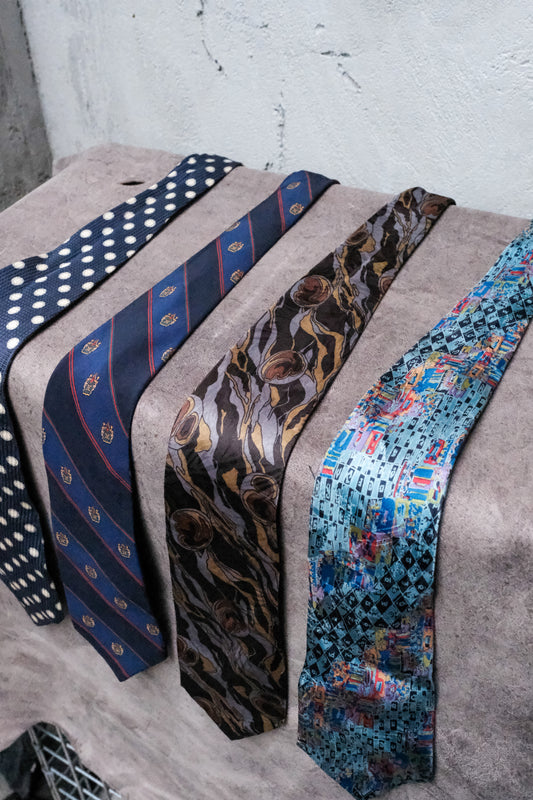 Vintage Designer Silk Tie (Dior / CELINE / Missoni / NEWYORKER)