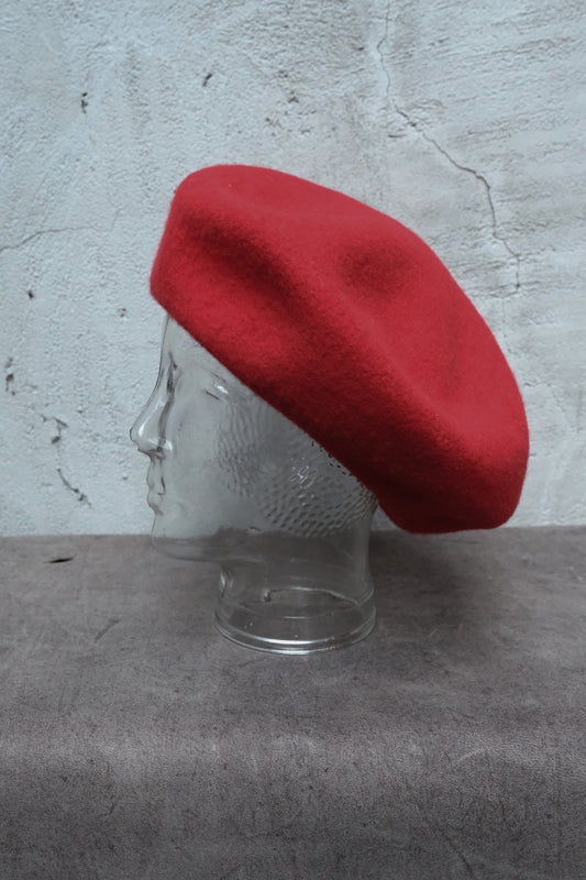 NAISSANCE × CA4LA Wool Beret 聯名紅色羊毛貝雷帽 日本製