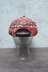 Burberry Vintage Check Graffiti Logo Print Baseball Cap 經典格紋塗鴉 Logo 棒球帽