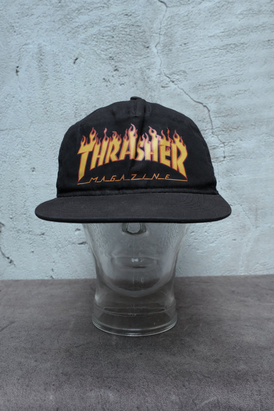 Thrasher Flame Logo Cap 美國滑板文化雜誌 火焰 Logo 帽