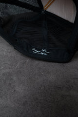 Number (N)ine SS06 FUCK Leather Patch Mesh Trucker Cap 宮下貴裕 皮革貼布網眼卡車帽