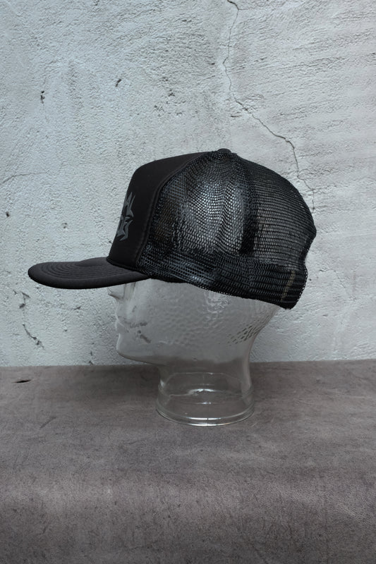 Suicidal Tendencies Logo Black Mesh Trucker Cap 樂團 Logo 黑色網眼卡車帽