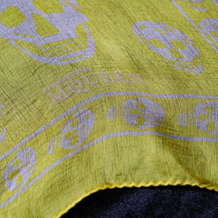Alexander McQueen Silk Skull Scarf 亞歷山大·麥坤 經典絲質骷髏方巾