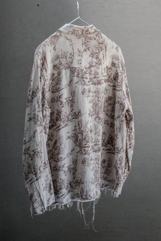 24FW Professor.E Seasonal Print L/S (Beige)