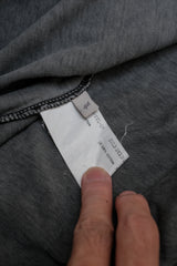 Professor.E HENLEY L/S TEE (COLD DYED GREY)