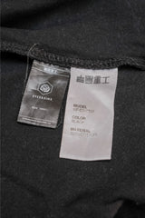 EYES&SINS LAYERED SLEEVE L/S TEE BLACK  吉豐重工 EYES&SINS 假兩件層次袖落肩長袖T 黑色