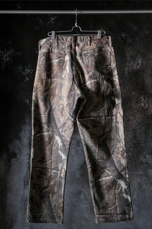 Wrangler Realtree Camo Denim Jeans Tree Camouflage Print Work Pants 樹枝迷彩雙膝補強工作褲