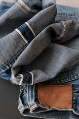 Levi's Vintage Clothing Lot 201 LVC Repaired Selvedge Denim Jeans Boro Repair Denim Pants LVC Lot 201 復刻 赤耳丹寧 大面積修補款