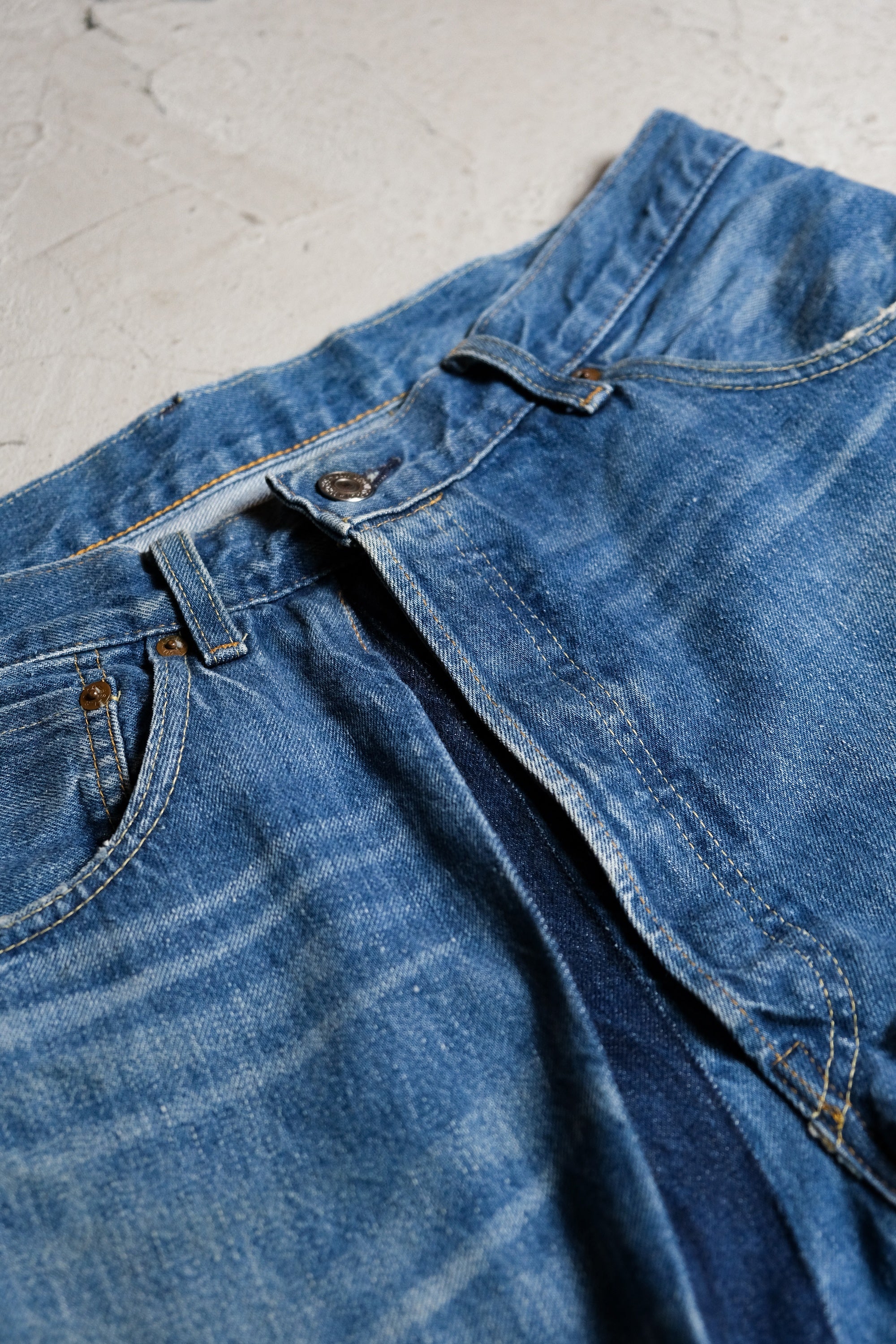 Levi's Vintage Clothing LVC 1955 501XX Customized Jeans 復刻大E 布