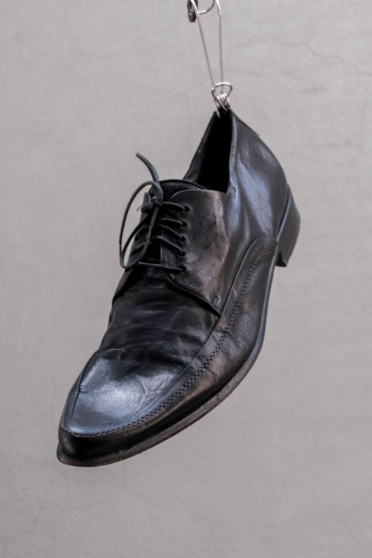 HUGO BOSS Black Leather Derby Shoes 黑色真皮德比紳士鞋