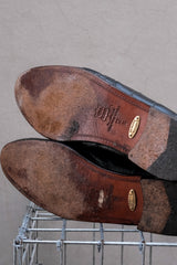 Genuine Crocodile Leather Cap Toe Derby Shoes Hand Made in Italy 鱷魚皮橫飾頭德比紳士鞋 義大利手工製