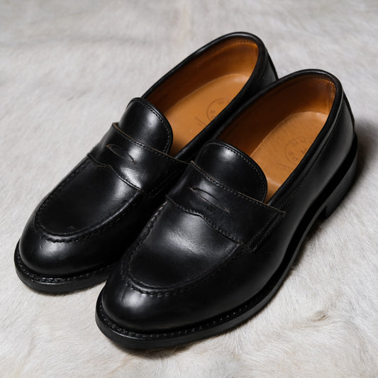 Wheel Robe Heavy Stitching Loafer /15079 Black 日本美式手工鞋履品牌 固特異工藝 皮革樂福鞋