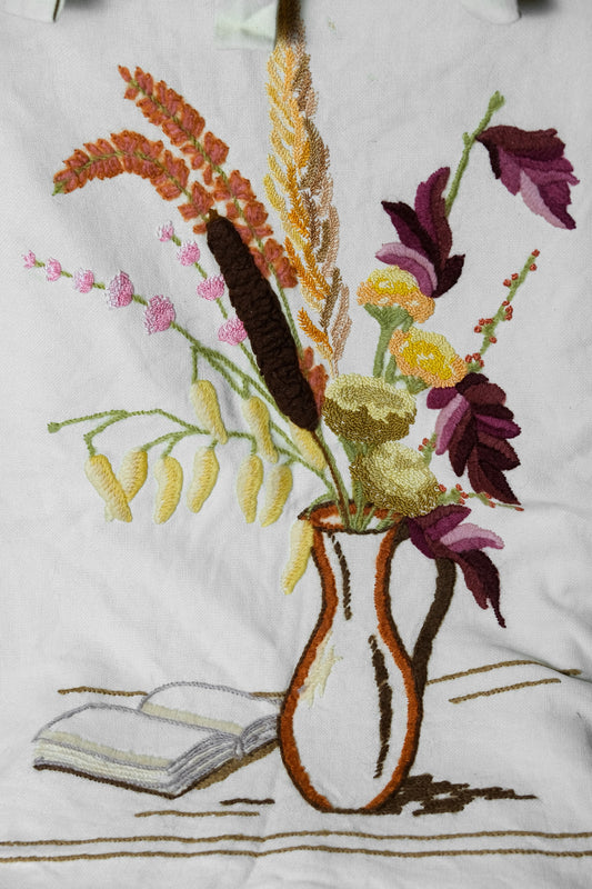 Vintage Embroidered Tassels Hanging Home Decor 復古手縫繡花流蘇壁掛家飾